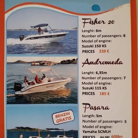 In With Sea View, Balcony, Air Conditioning, Wifi 612-4 Daire Vodice